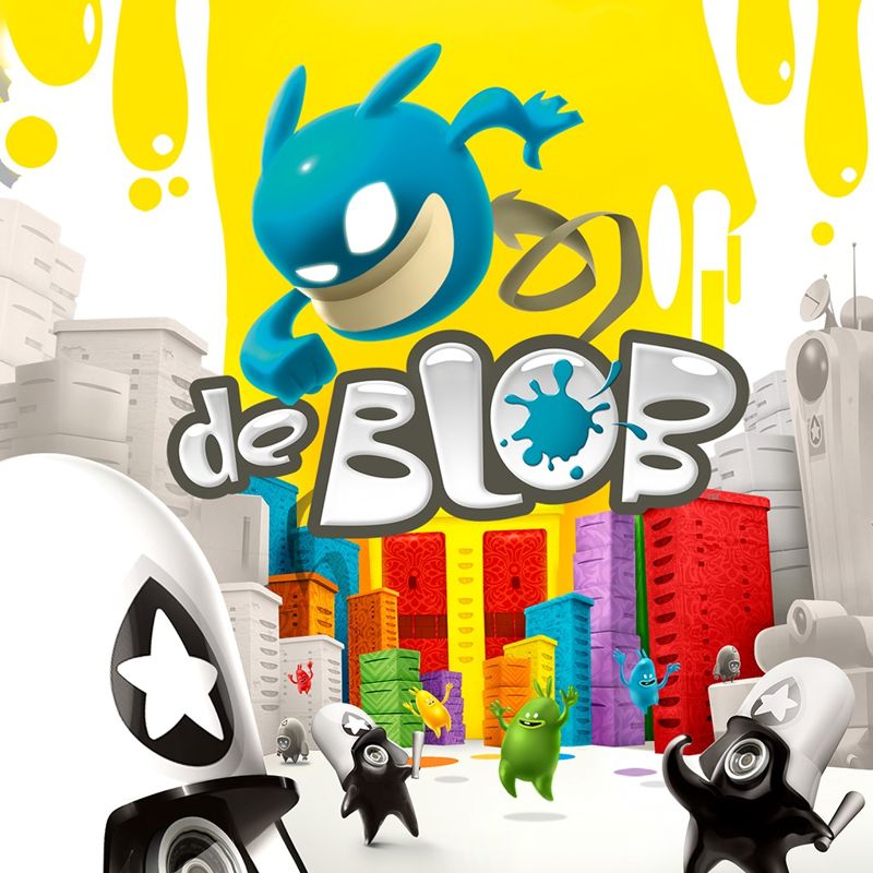 De Blob box art for Playstation 4